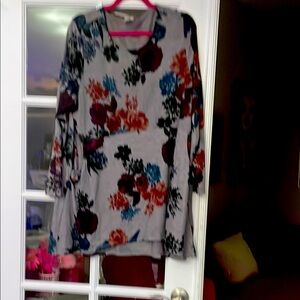 Floral Print Women's Top